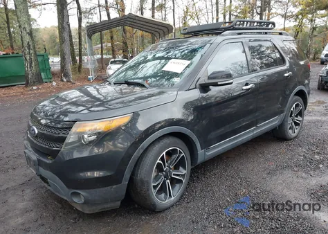 2014 Ford Explorer Sport из США, поврежденный, VIN 1FM5K8GT1EGA06673